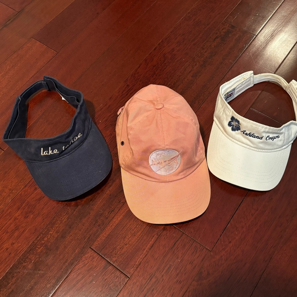 Woman’s visor and hat